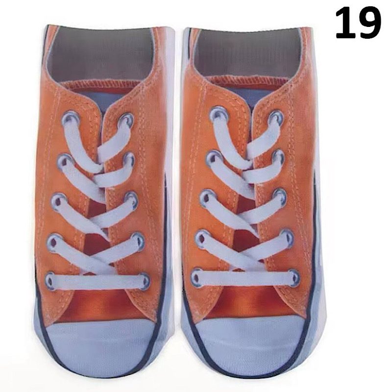 جوراب طرح کتانی آل استار