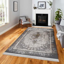 فرش مخمل نادی طرح سنتی کد O101